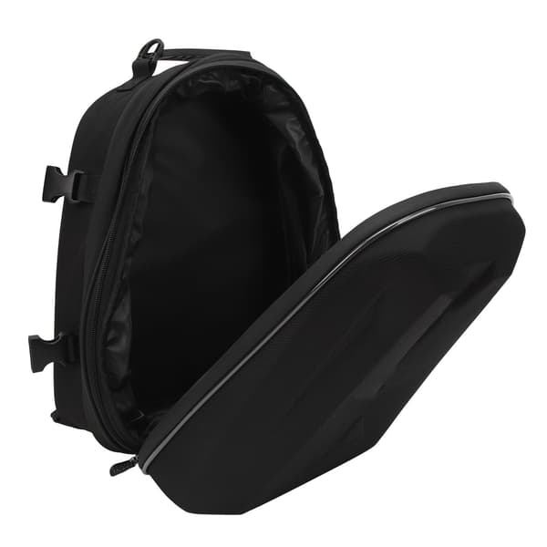 Universal Motorcykel Bagtaske, EVA Polyester, Vandtæt Hjelm Rygsæk, 20-28L, Sort