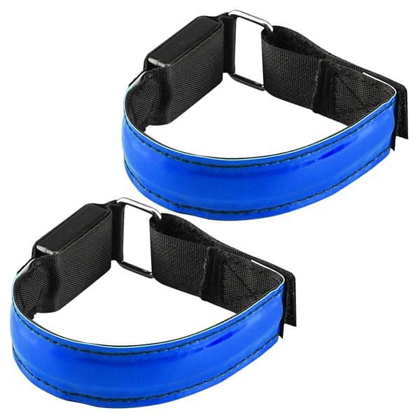Oppladbart USB LED-armbånd for løping og sykling - Justerbart nattlys for sikkerhet
