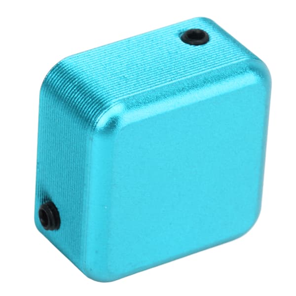 Bærbar magnetisk billardkridtbeholder, aluminium, til pool snooker, blåt tilbehør