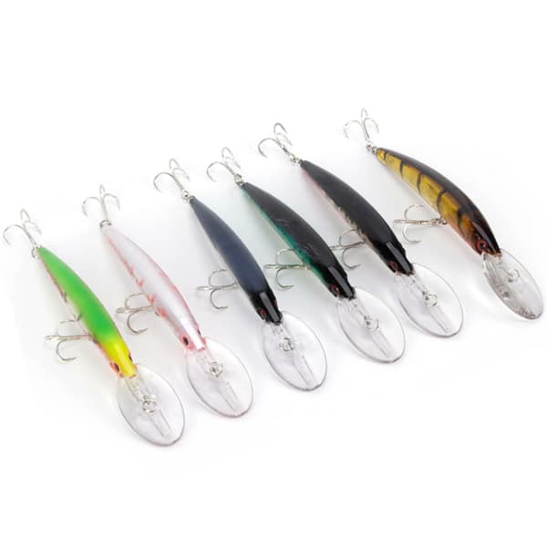 Minnow Sinking Lure 24g Kunstig Wobbler Agn med Rustfri Stålkrog til Kystfiskeri