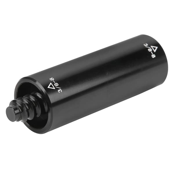 Biljardförlängningsstång 2oz aluminiumadapter 3/8-8 tänder för biljardkö sporttillbehör