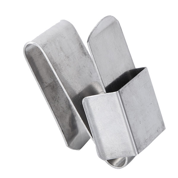Magnetisk kridtholder til billardkø, rustfrit stål, klips S, bærbar, lille