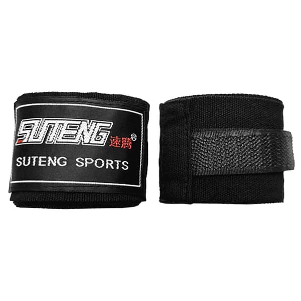 Håndinnpakninger for boksing, 3 meter, med håndleddsstøtte, bomull, Muay Thai, kickboksing, trening