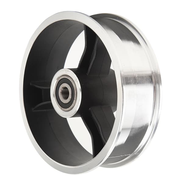 8-tommers elektrisk sparkesykkelnav, solid dekk, 38 mm aksel, erstatning i aluminiumslegering