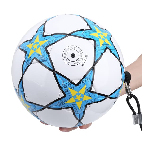 Elastiskt fotbollsträningsrep med bälte och boll nr 5 Professionell träningsutrustning