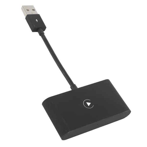 Langaton autoadapteri dongle langallisesta langattomaan autoihin 2016+ iOS 10+ Musta