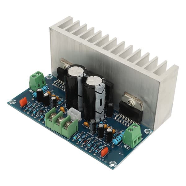 TDA7293 2-kanals 100W+100W effektförstärkarkort, HIFI AV-modul, 12-32V