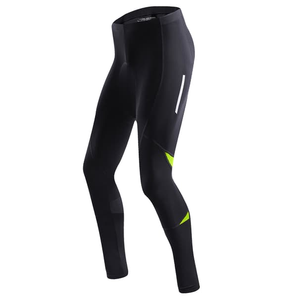 Cykelshorts til mænd med plys-isolering og 3D-polstring til vinter-mountainbiking