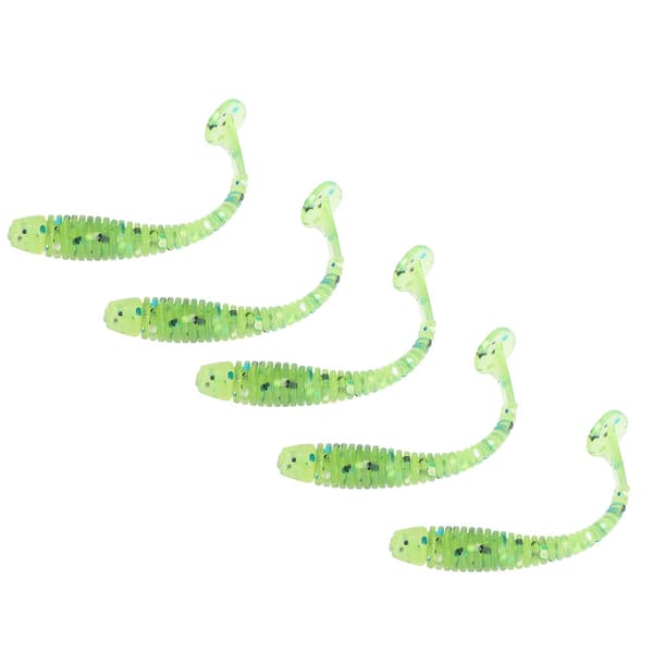 10 STK Myke Kunstige Plastsluker 5 cm Orm for Fiskesluktilbehør