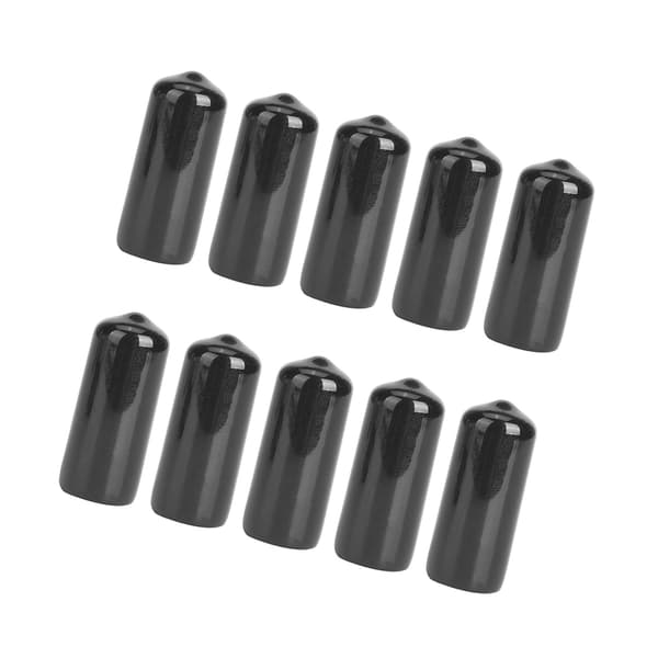 10 STK Pool Kø Spidsdæksel, Holdbar Gummi Beskytter, 13mm Tilbehør