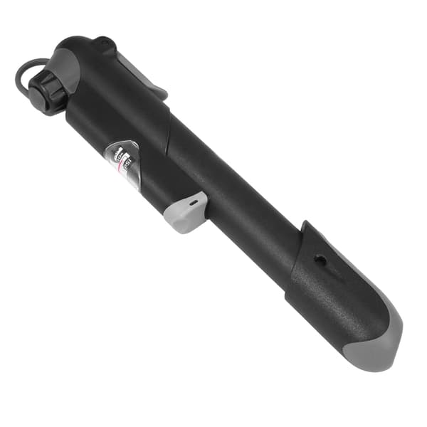 Mini 120 PSI cykelpumpe med trykmåler og reparationssæt til Presta- og Schrader-ventiler