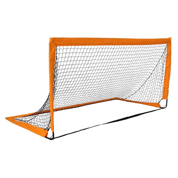 Bærbart foldbart fodboldmål til indendørs/udendørs brug for voksne og børn med hockeynet