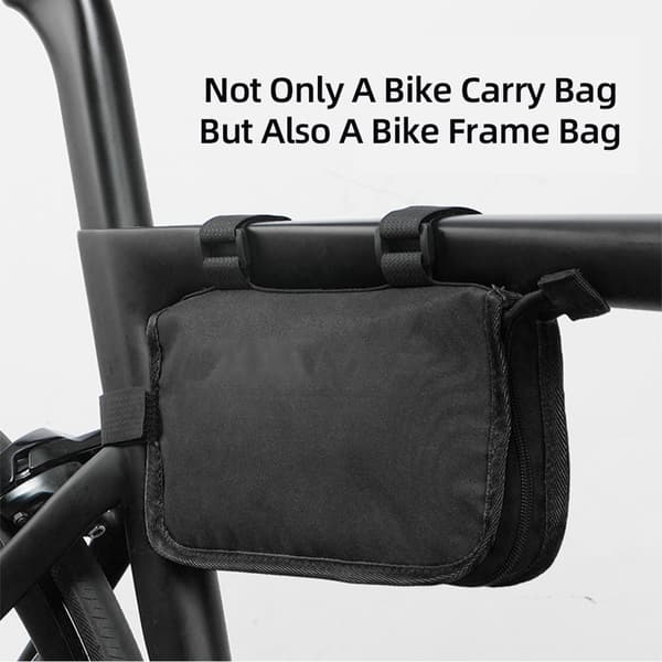 Bærbar Oxford Tekstil Cykeltaske til Mountainbikes, 27,5 tommer