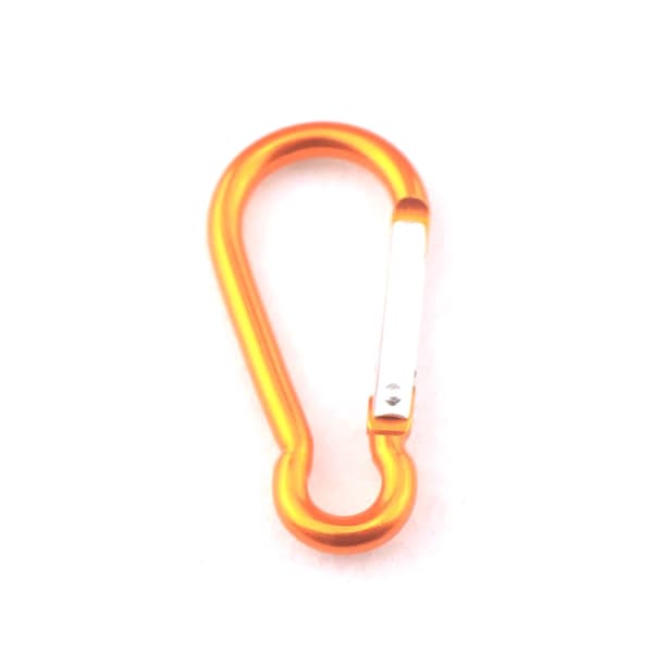 5 stk. karabinhager i aluminiumslegering til camping, vandreture, udendørs brug