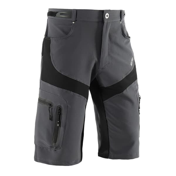Åndbare cykelshorts til mænd med 6 lommer til udendørssport, hurtigtørrende