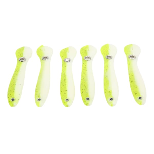 PCS Wobble Tail Loach Bløde Fiskelokker 10cm 6g Bicolor Silikone