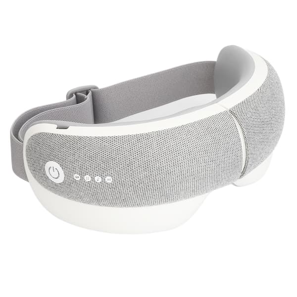 Øjenmassager med varme, Bluetooth-musik, 5 tilstande, foldbar til at lindre træthed og mørke rande
