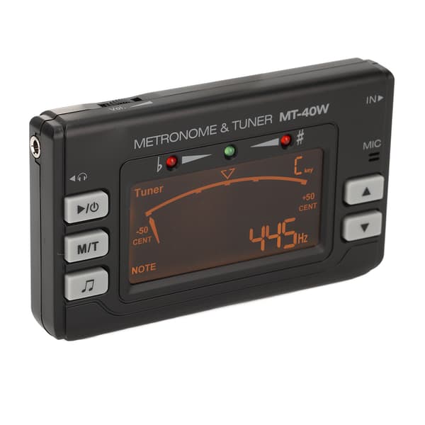 Elektrisk metronom-tuner med stor LED-skærm til violin, guitar, saxofon