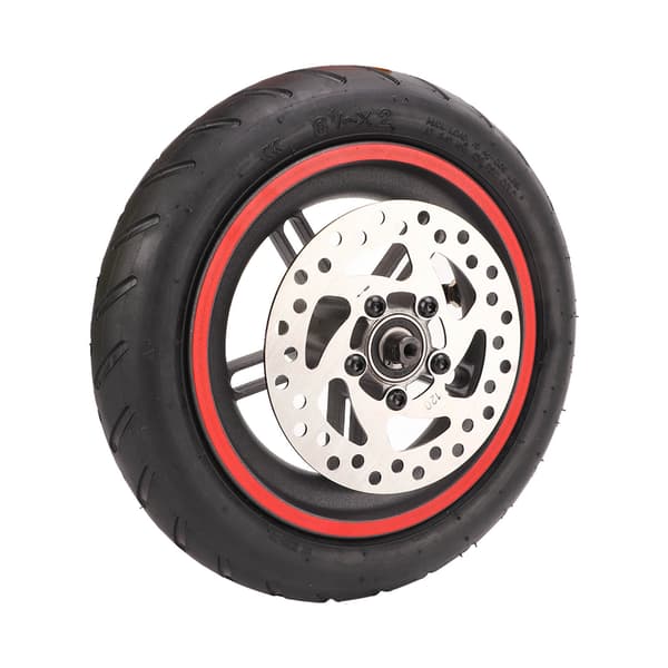 Baghjul til el-løbehjul med 120 mm skivebremse og rundt dæk til Xiaomi PRO PRO2 M3