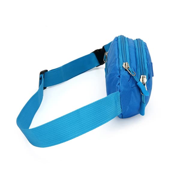 Vandtæt Nylon Crossbody Bæltetaske til Kvinder og Mænd, Stor Kapacitet
