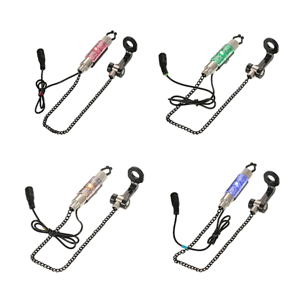 Fiskebalancer med belyst LED-bidalarm, justerbar til karpefiskeri
