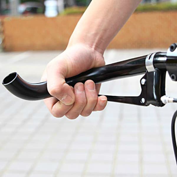 Par Guidonnet bremsegreb til cykler med buet styr, rustfrit stål, 22-24 mm