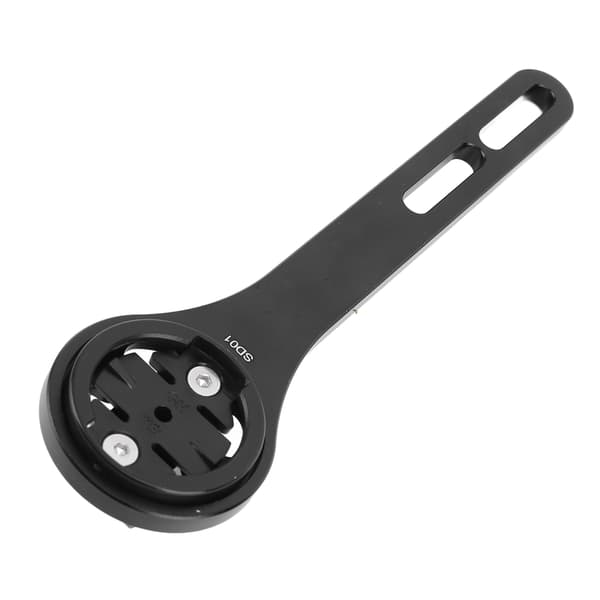 Multifunktionel forlænget cykelcomputerholder i aluminiumslegering med ergonomisk vinkel