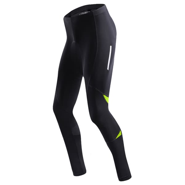 Cykelshorts til mænd med pelsisolering og 3D-skum til vinter-mountainbiking