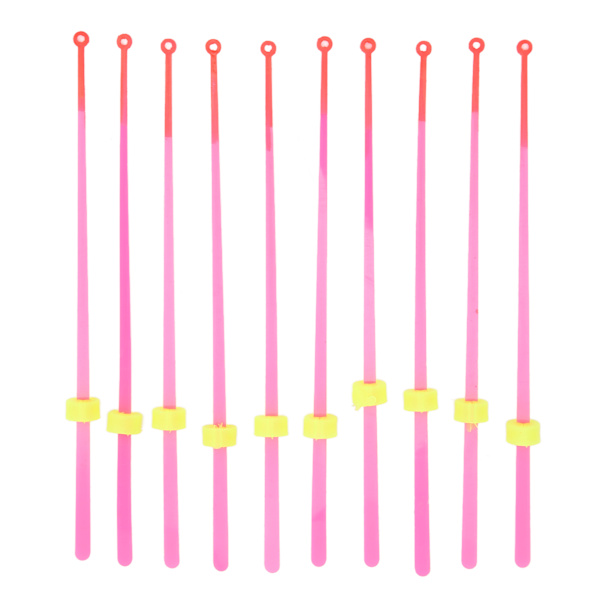 10 st Mini Isfiskespötoppar ABS 14 cm Lätt Flexibelt Vinterfisketillbehör