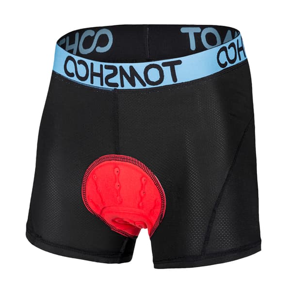 Cykelshorts til mænd med åndbar 3D-polstring, letvægts til cykling