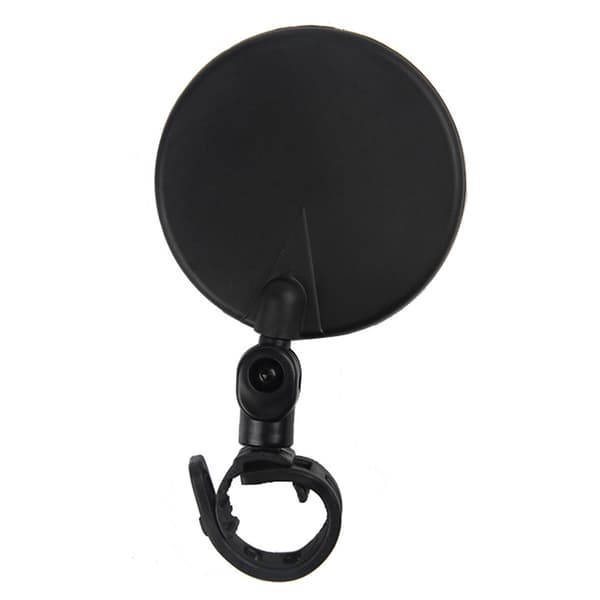 Terrengsykkel bakspeil med rustfritt stål, 360° roterende, svart, 5cm/8cm valgfritt