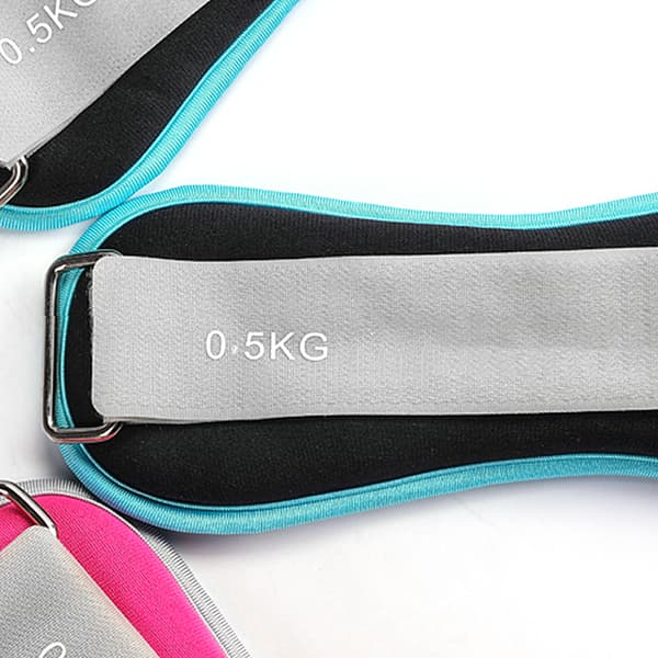 Justerbart ankelviktsbälte i neopren för gym, löpning, promenader och träning