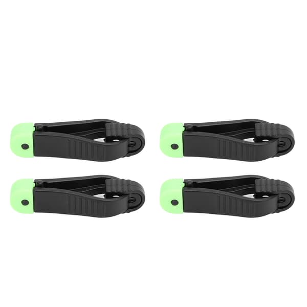 4 stk fiskesnøreutløserklips Downrigger-klips ABS for planerbrettvekt trolling