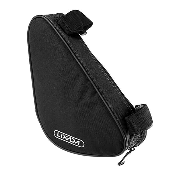 Trekantet Forrørs Taske til Cykel 1.5L Sort Roswheel 12657 600D Polyester