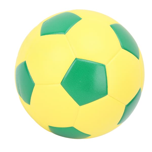 Fotball Størrelse 5 PU Vanntett Elastisk for Trening Kamper Barn Voksne Gul Grønn