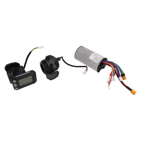24V 250W El-scooter Controller Kit med Displaypanel og Gas, Kompatibel med Børsteløse og DC-motorer