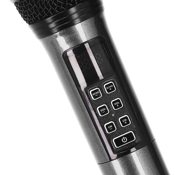 Trådløs Bluetooth-mikrofon til karaoke med frekvensmodulation og rumklang til fester og sammenkomster