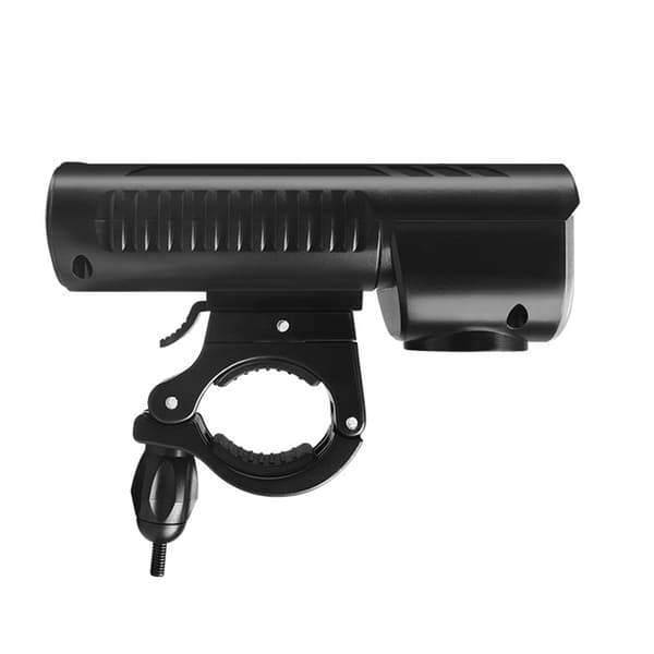 Sykkellys foran 1000 lumen med horn, USB oppladbart, vanntett, 8 moduser