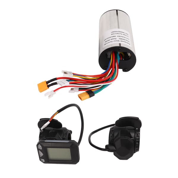 36V 350W 12A Børsteløs Kontroller med Displaypanel for Scooter Deler Kit