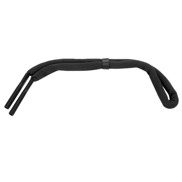 Halkfri elastisk glasögonrem, unisex, utomhussport, nylon med justerbart spänne, svart