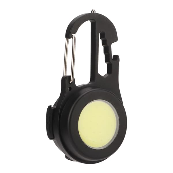 Mini Multifunktionel LED Lommelygte USB Nøglering COB Bærbart Udendørs Arbejdslys