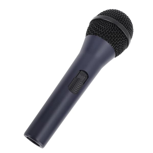 Kablet dynamisk metalmikrofon med ergonomisk net til karaoke og udendørs sang