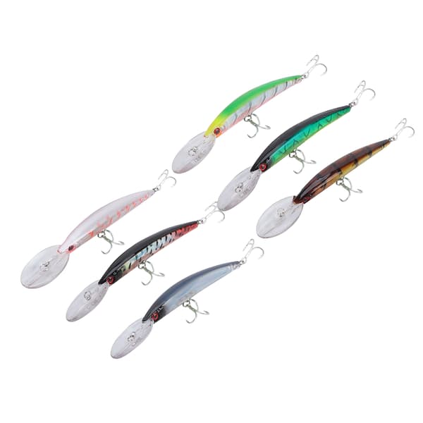 Minnow Sinking Lure 24g Kunstig Wobbler Agn med Rustfri Stålkrog til Kystfiskeri