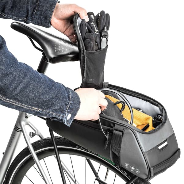 Multifunksjonell vanntett sykkelveske 8L med reflekterende stropper Oxford 600D