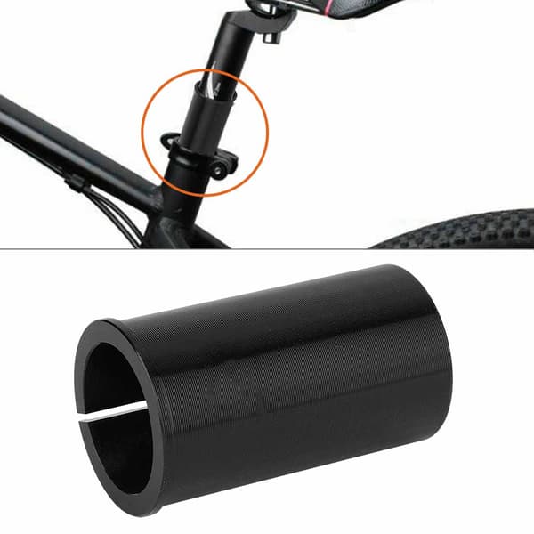 27,2 mm til 33,9 mm cykelsadelrørsadapter i aluminiumslegering til racercykler