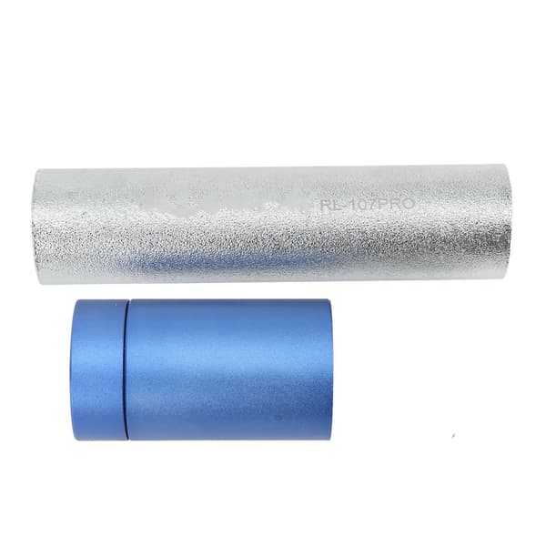 Cykelgaffelinstallationssats med silver- och blått aluminiumlegeringsmaterial