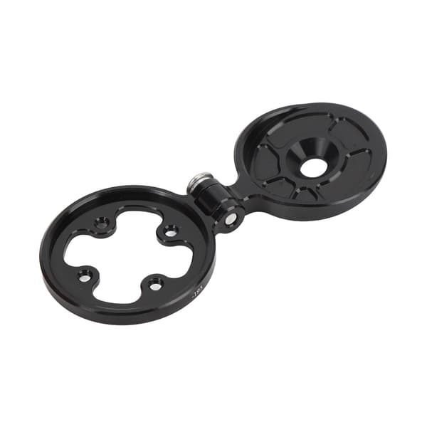 Aerodynamisk Cykelcomputerholder med 4 Adaptere til Wahoo Elemnt Edge, Lavet af Aluminiumslegering