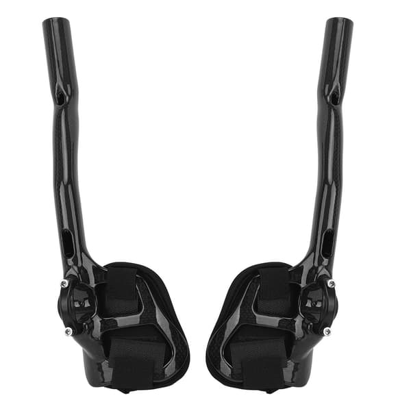 Kulfiber T800 Ergonomisk Racercykel Styrstativ, Sort