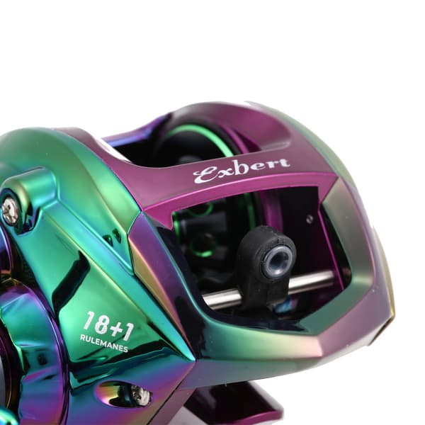 Fargerik Baitcasting-snelle 18+1BB 6.3:1 Magnetisk Bremse 2 Spoler med Oppbevaringspose