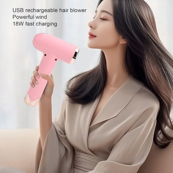Trådløs USB-lading 200W Bærbar Hårføner